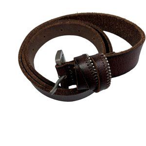 Women’s Time and Tru Brown Dress Casual leather belt Size:M